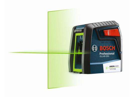 Green-Beam Self-Leveling Cross-Line Laser