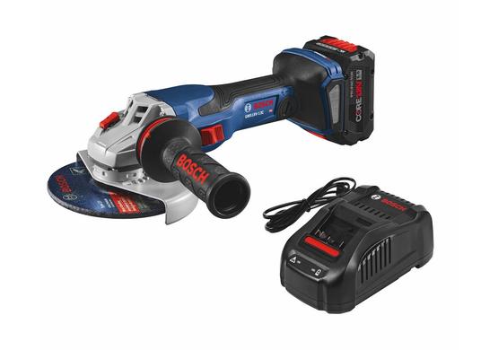 PROFACTOR 18V Spitfire Connected-Ready 5 – 6 In. Angle Grinder Kit with (1) CORE18V 8.0 Ah Battery