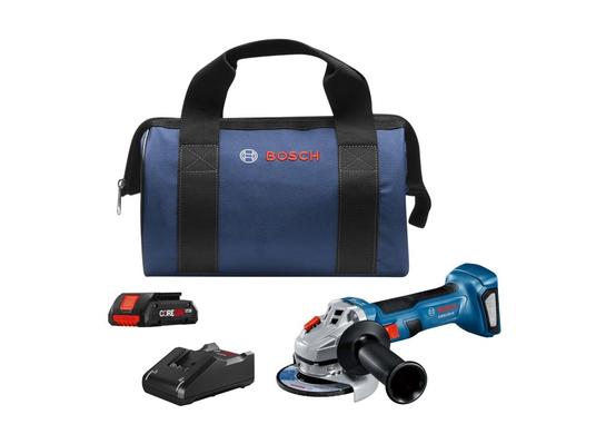 18V Brushless 4-1/2 In. Angle Grinder Kit with (1) CORE18V 4.0 Ah Compact Battery