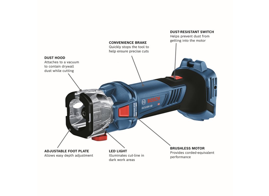 18V Brushless Cut-Out Tool (Bare Tool)