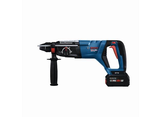 18V Brushless Connected-Ready SDS-plus® Bulldog™ 1-1/8 In. Rotary Hammer Kit with (2) CORE18V 8.0 Ah PROFACTOR Performance Batteries