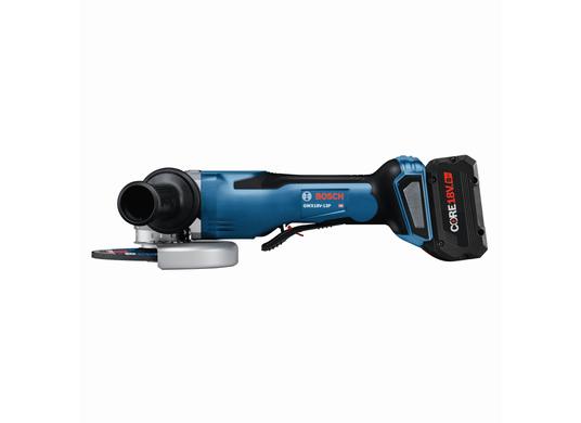 PROFACTOR™ 18V X-LOCK 5 – 6 In. Angle Grinder with Paddle Switch and (1) CORE18V® 8 Ah High Power Battery