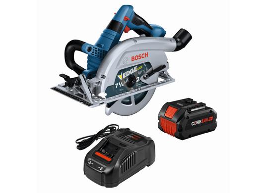 PROFACTOR™ 18V Blade-Left 7-1/4 In. Circular Saw Kit with (1) CORE18V® 8 Ah High Power Battery