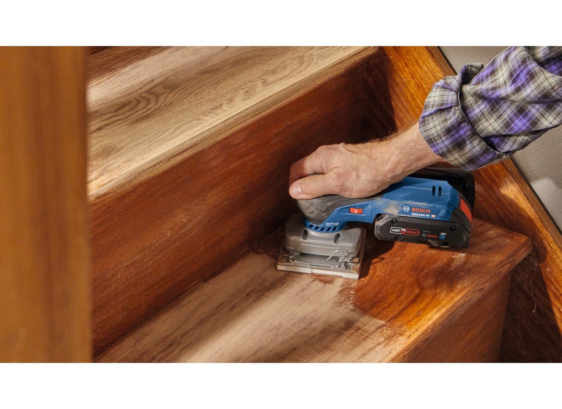 Ponceuse orbitale de finition 18V sans balais (outil seul)