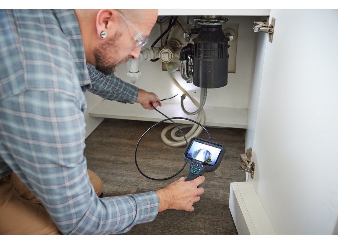 Caméra d’inspection 12V Max connectée de 5 pi