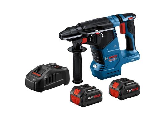 18V Brushless Connected SDS-plus® Bulldog™ 1 In. Rotary Hammer with (2) CORE18V® 8 Ah High Power Batteries