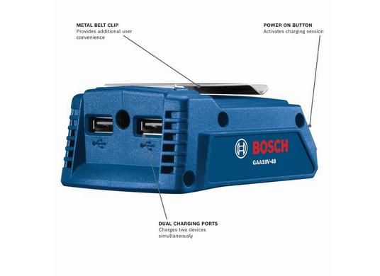 Adaptateur USB 18V