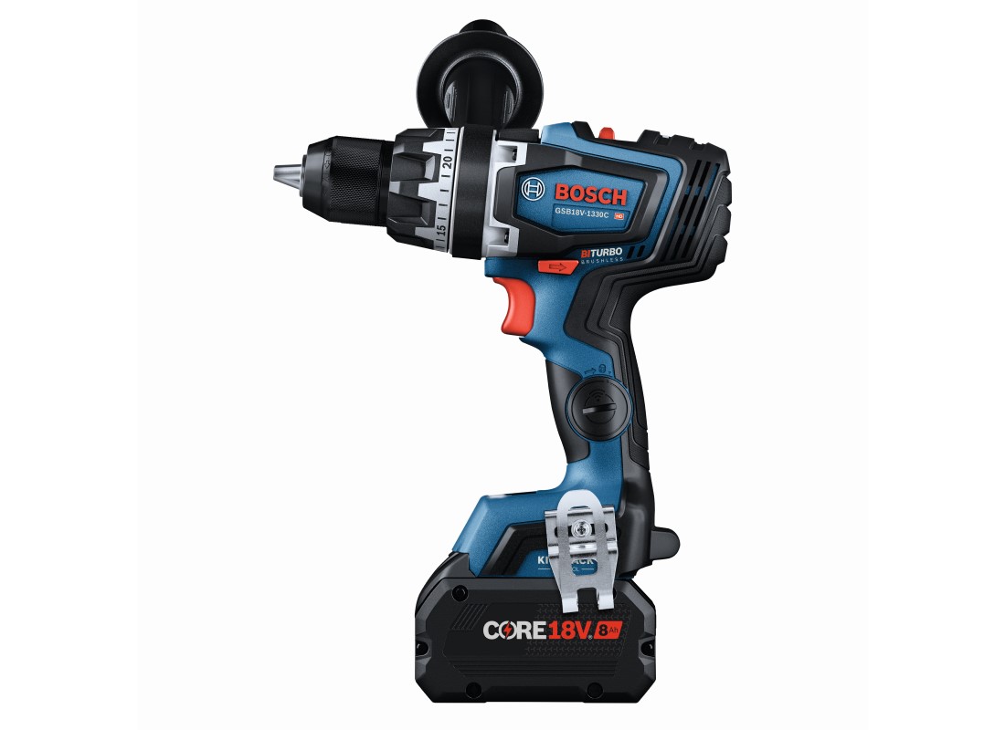 18V 2-Tool Combo Kit with Connected-Ready 1/2 In. Hammer Drill/Driver, Connected-Ready Two-In-One 1/4 In. and 1/2 In. Bit/Socket Impact Driver/Wrench, (1) CORE18V 8 Ah High Power Battery and (1) CORE18V 4 Ah Advanced Power Battery