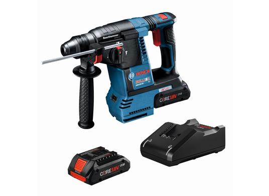 18V Brushless SDS-plus® Bulldog™ 1 In. Rotary Hammer Kit with (2) CORE18V 4.0 Ah Compact Batteries