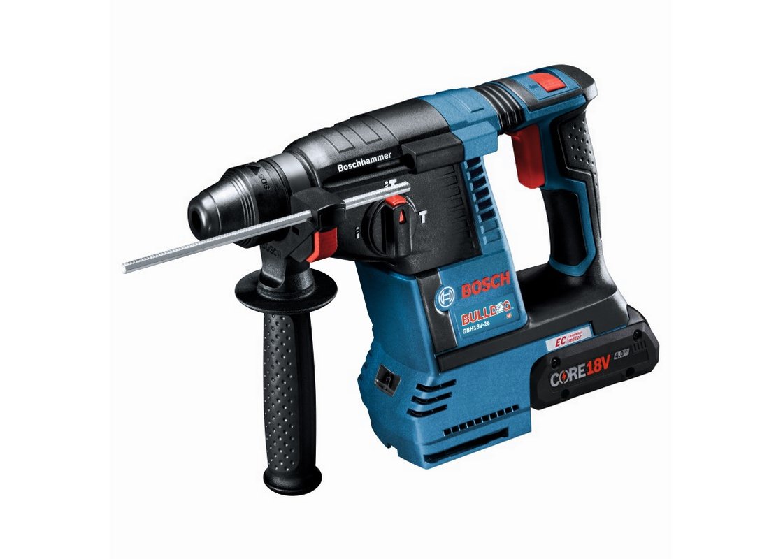 Marteau perforateur 18 V Bulldog™ SDS-plus® de 1 sans balais, avec (2) batteries Compact CORE18V 4.0 Ah