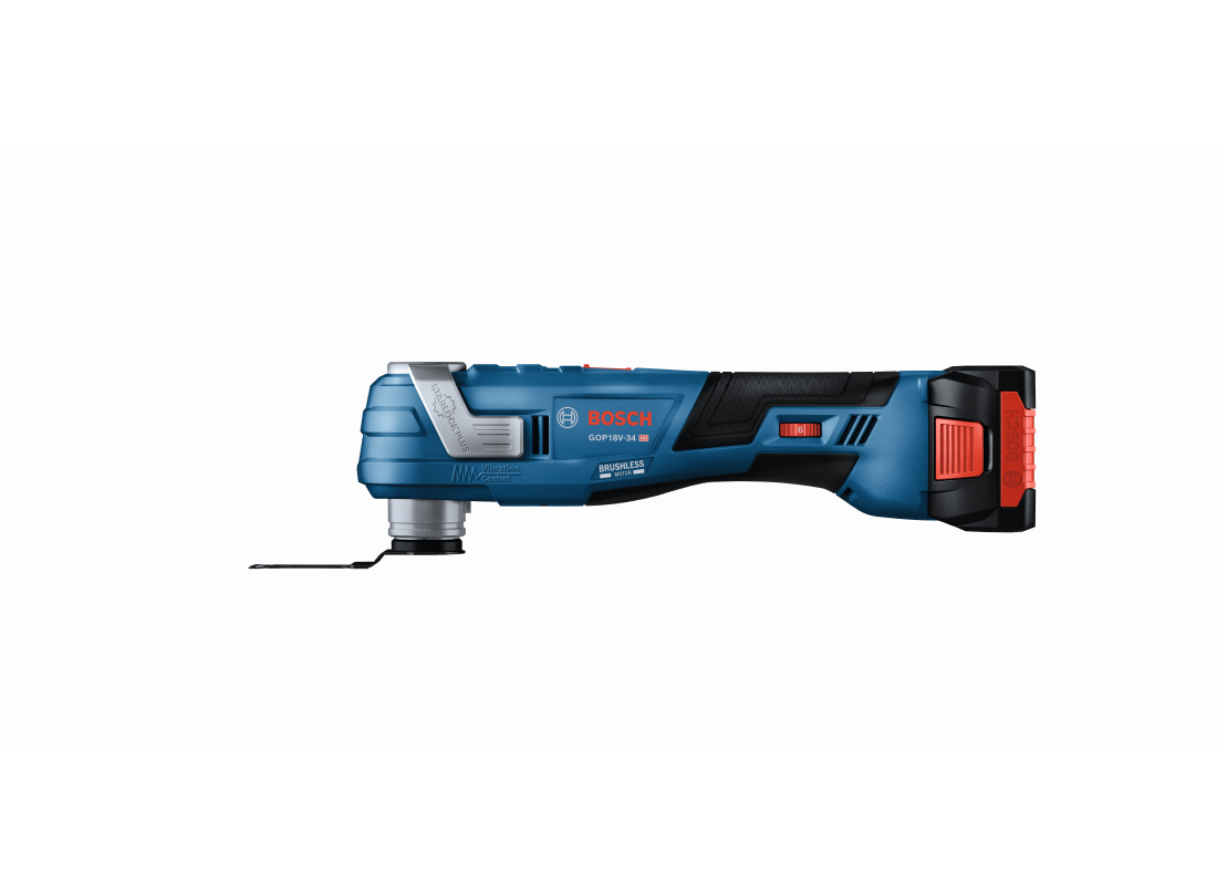 Ensemble outil oscillant multifonctions 18V StarlockPlus® sans balais avec (1) batterie Advanced Power CORE18V® 4 Ah