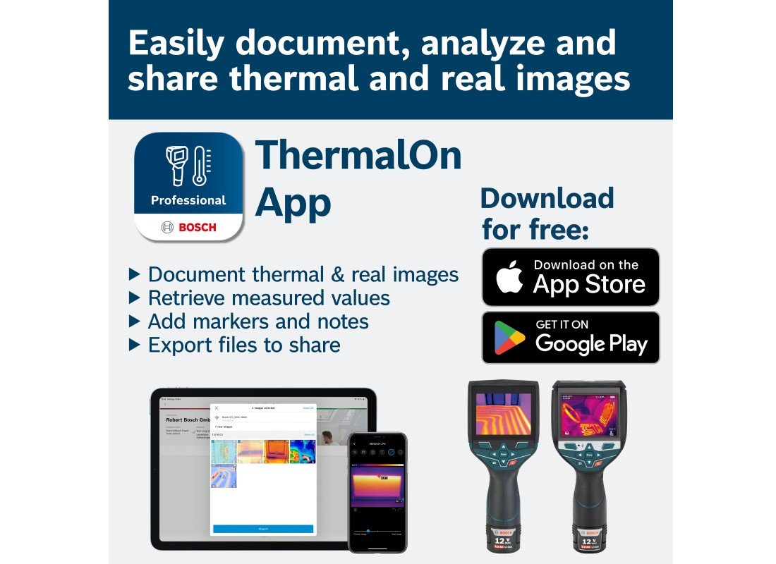 Caméra thermique connectée 12V Max