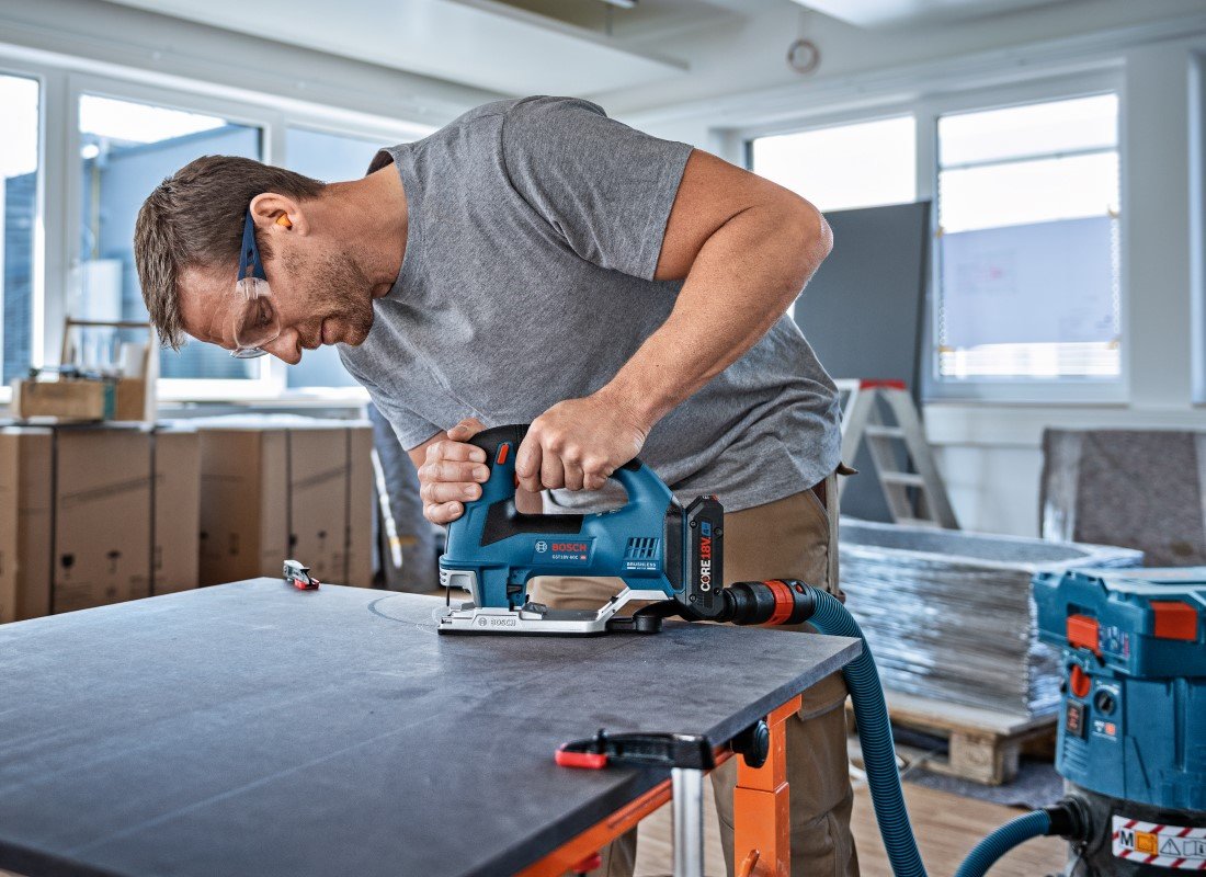 18V Brushless Connected Top-Handle Jig Saw (Bare Tool)