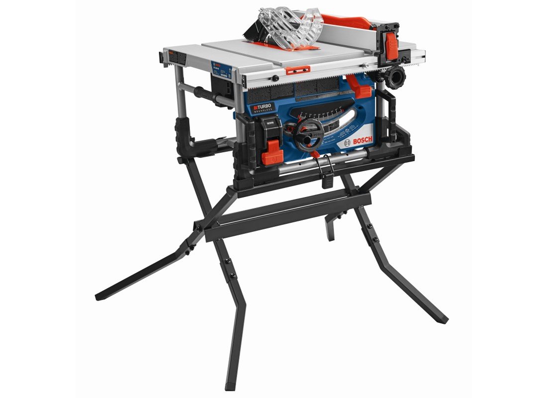 Folding Table Saw Scissor Stand