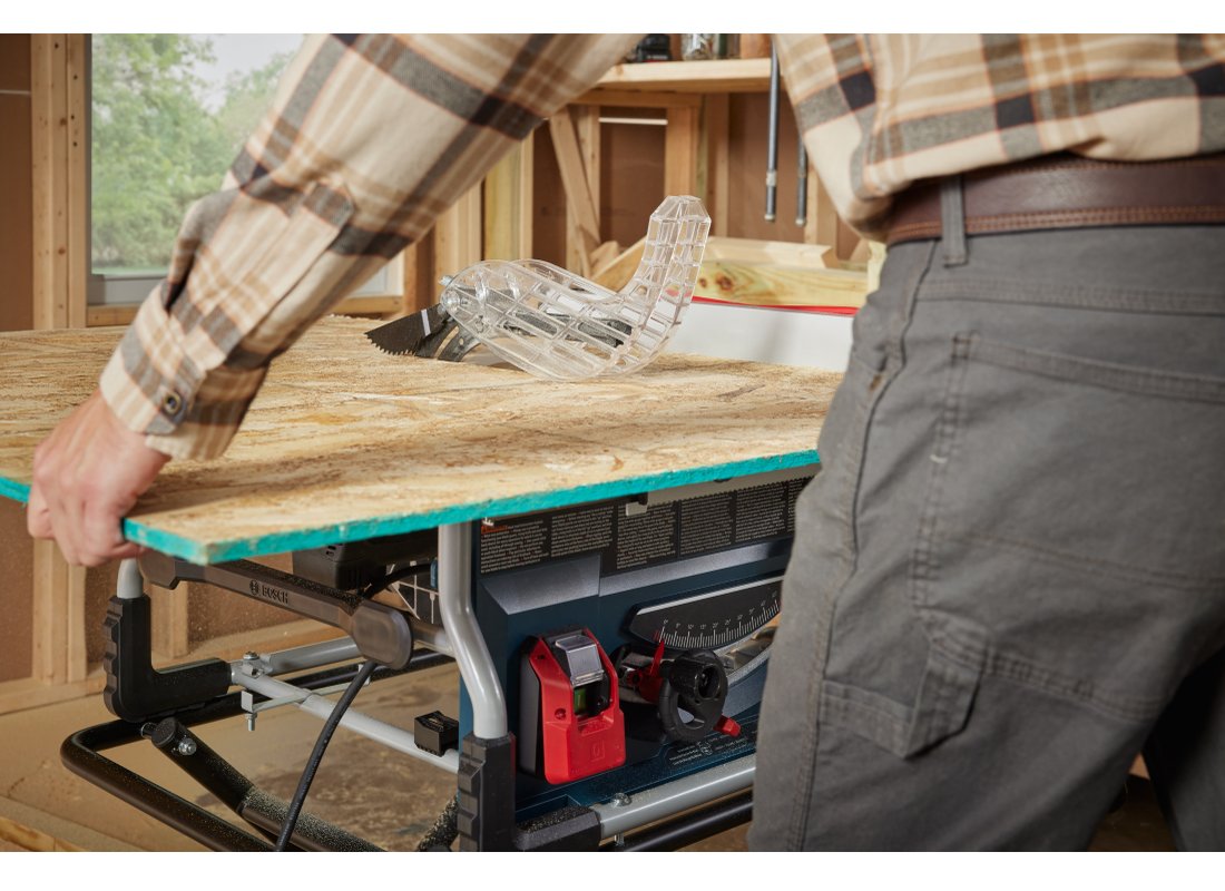 10 In. Jobsite Table Saw with Gravity-Rise Wheeled Stand