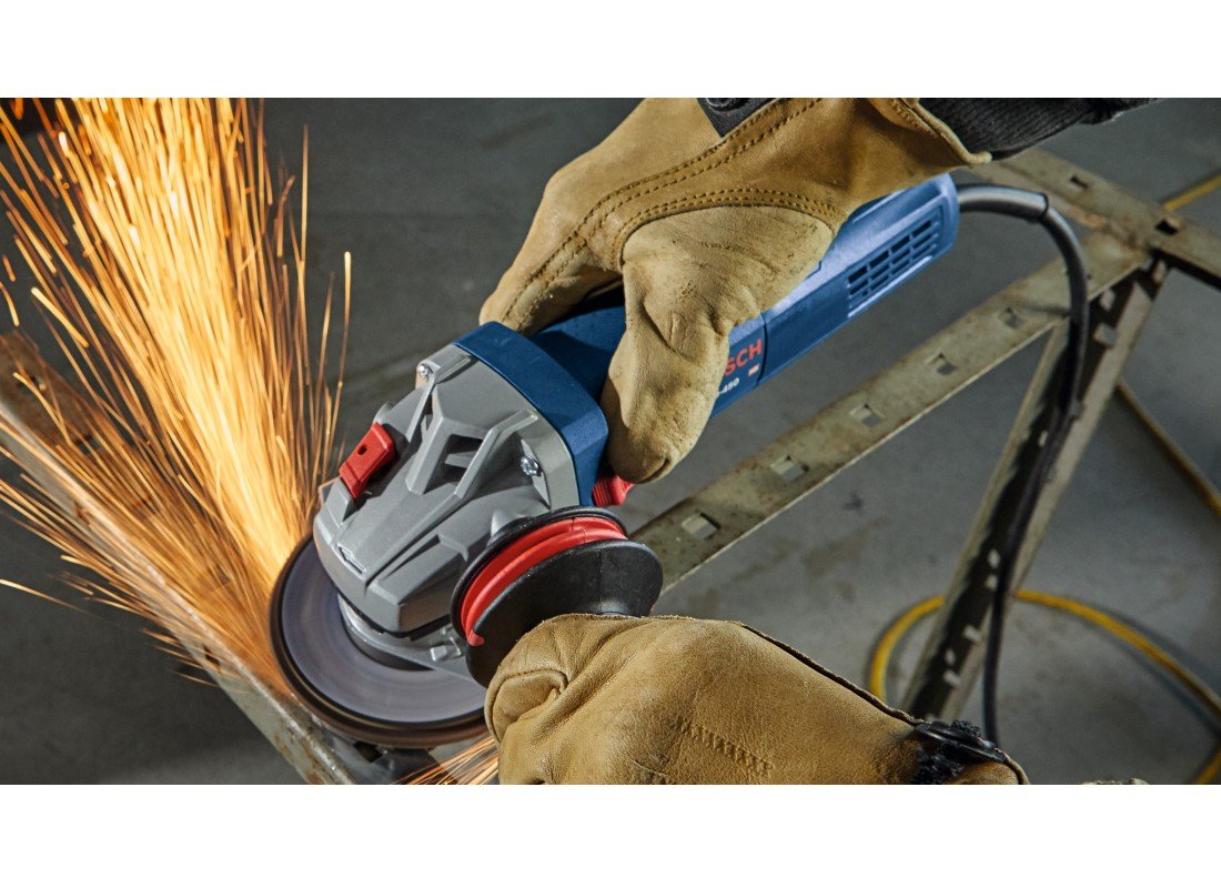 Rectifieuse angulaire ergonomique de 4-1/2 po