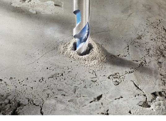 Forets pour perceuse à percussion en carbure BlueGranite™ Turbo de 5/32 po x 6 po, 25 pièces
