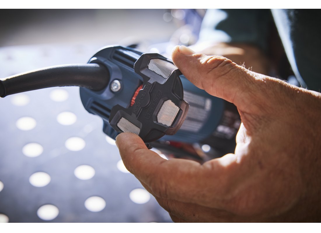 5 In. X-LOCK Angle Grinder with Brake and No Lock-On Paddle Switch