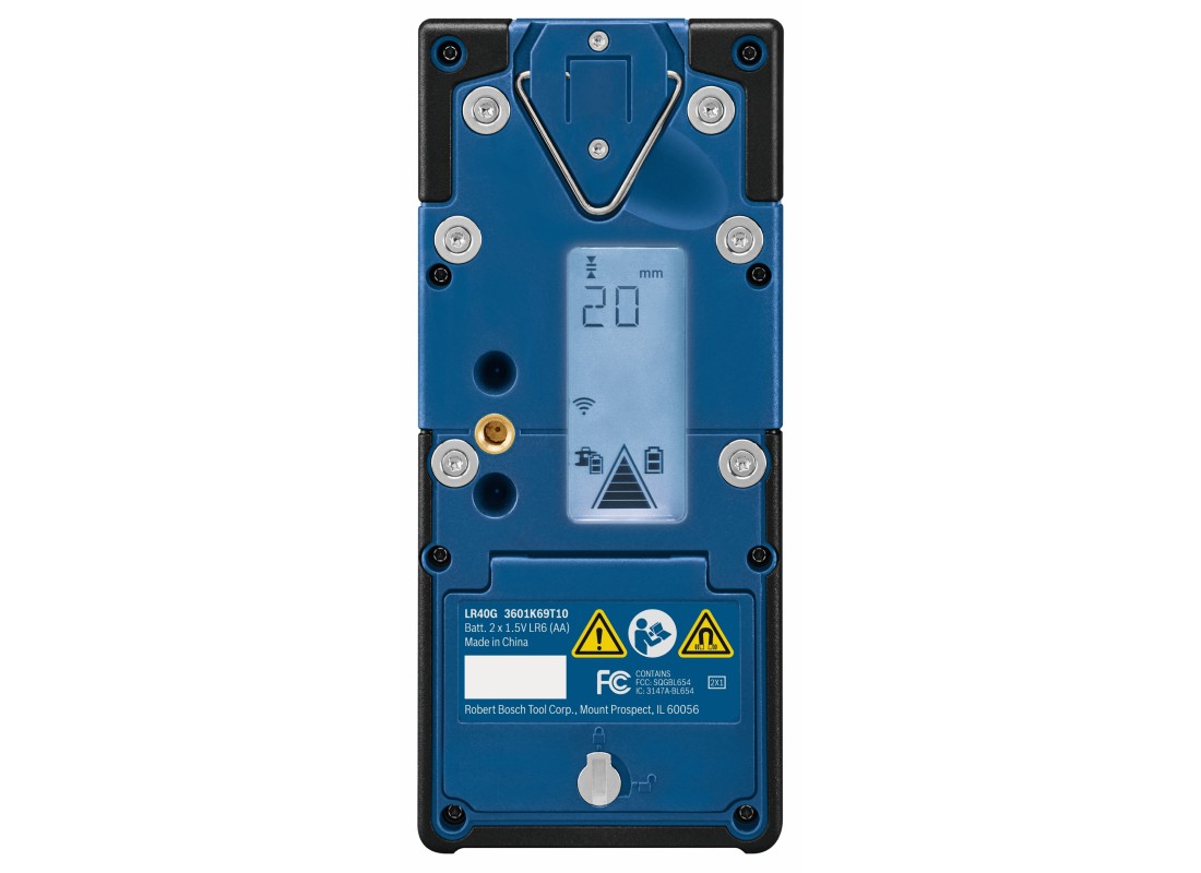 Cellule de réception à portée de 2 000 pi pour laser rotatif à laser vert