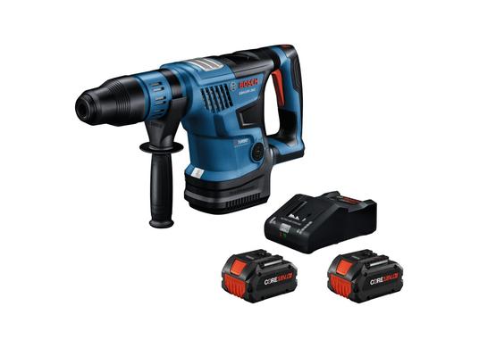 Ensemble marteau perforateur 18V SDS-max® Connected-Ready PROFACTOR™ de 1-9/16 po avec (2) batteries High Power CORE18V® 8 Ah