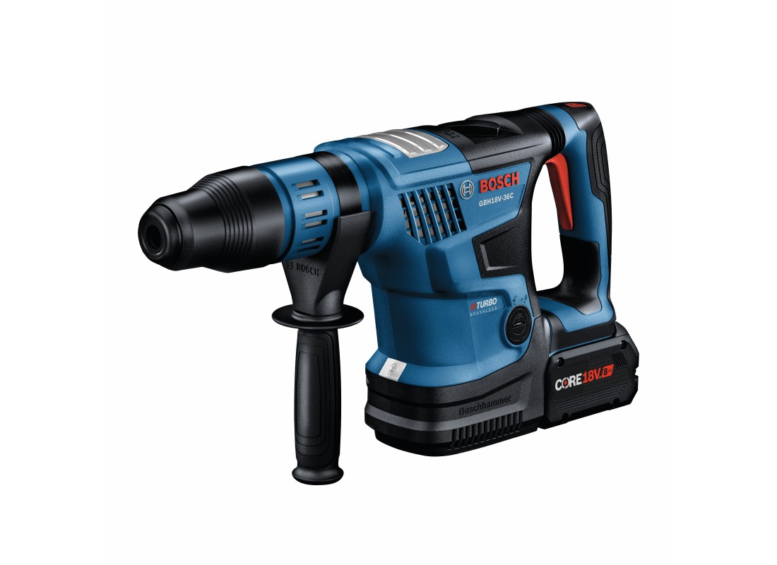 Ensemble marteau perforateur 18V SDS-max® Connected-Ready PROFACTOR™ de 1-9/16 po avec (2) batteries High Power CORE18V® 8 Ah