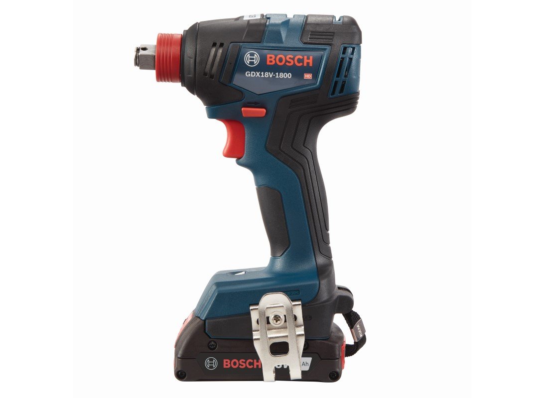 18V 4-Tool Combo Kit with Two-In-One 1/4 In. and 1/2 In. Bit/Socket Impact Driver/Wrench, 1/2 In. Hammer Drill/Driver, 6-1/2 In. Circular Saw and LED Worklight with (1) CORE18V® 4 Ah Advanced Power Battery and (1) 2 Ah Standard Power Battery