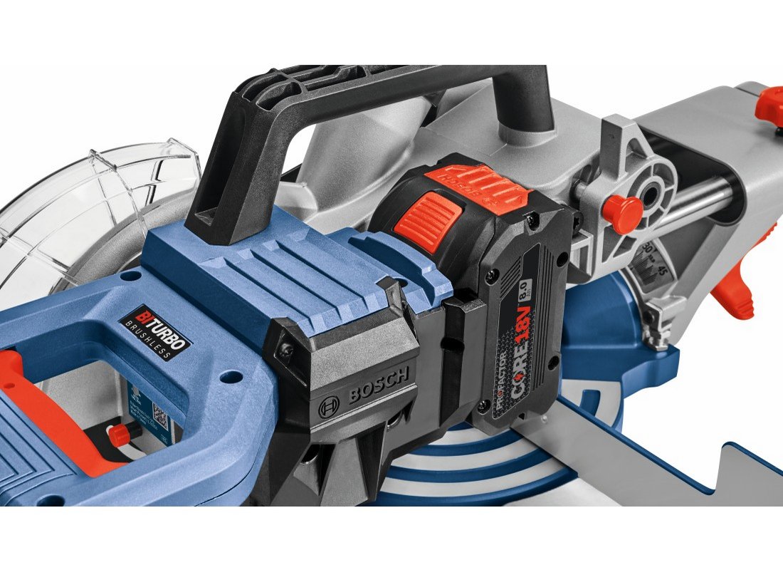 PROFACTOR™ 18V 7-1/4 In. Single-Bevel Slide Miter Saw (Bare Tool)