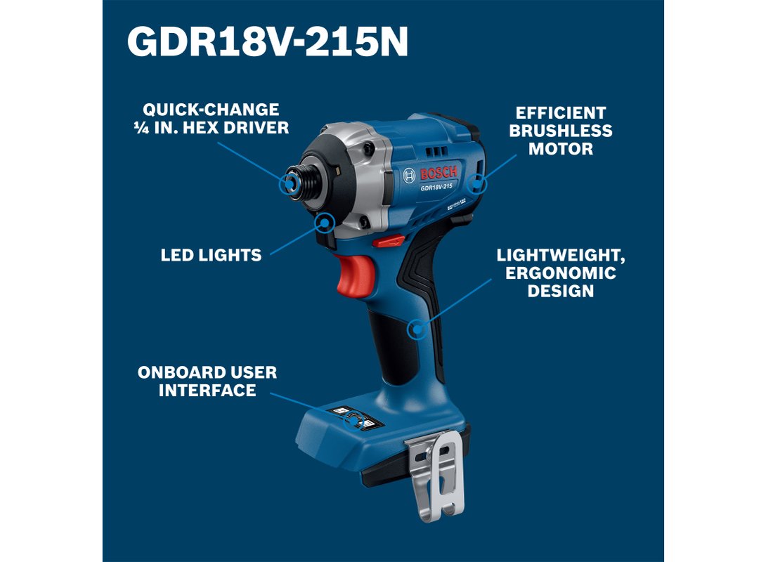 18V Brushless 1/4 In. Hex Impact Driver (Bare Tool)