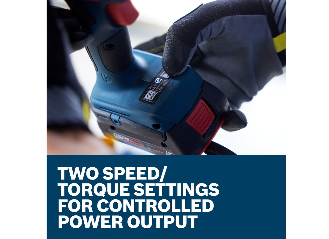 18V Brushless Impact Driver Kit With Battery, Charger, and Carrying Case