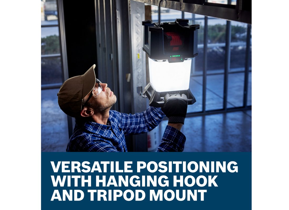 Projecteur de chantier hybride 18 V (outil seul)