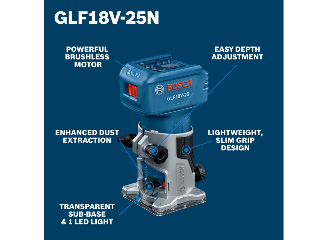 Affleureuse à stratifiés 18 V