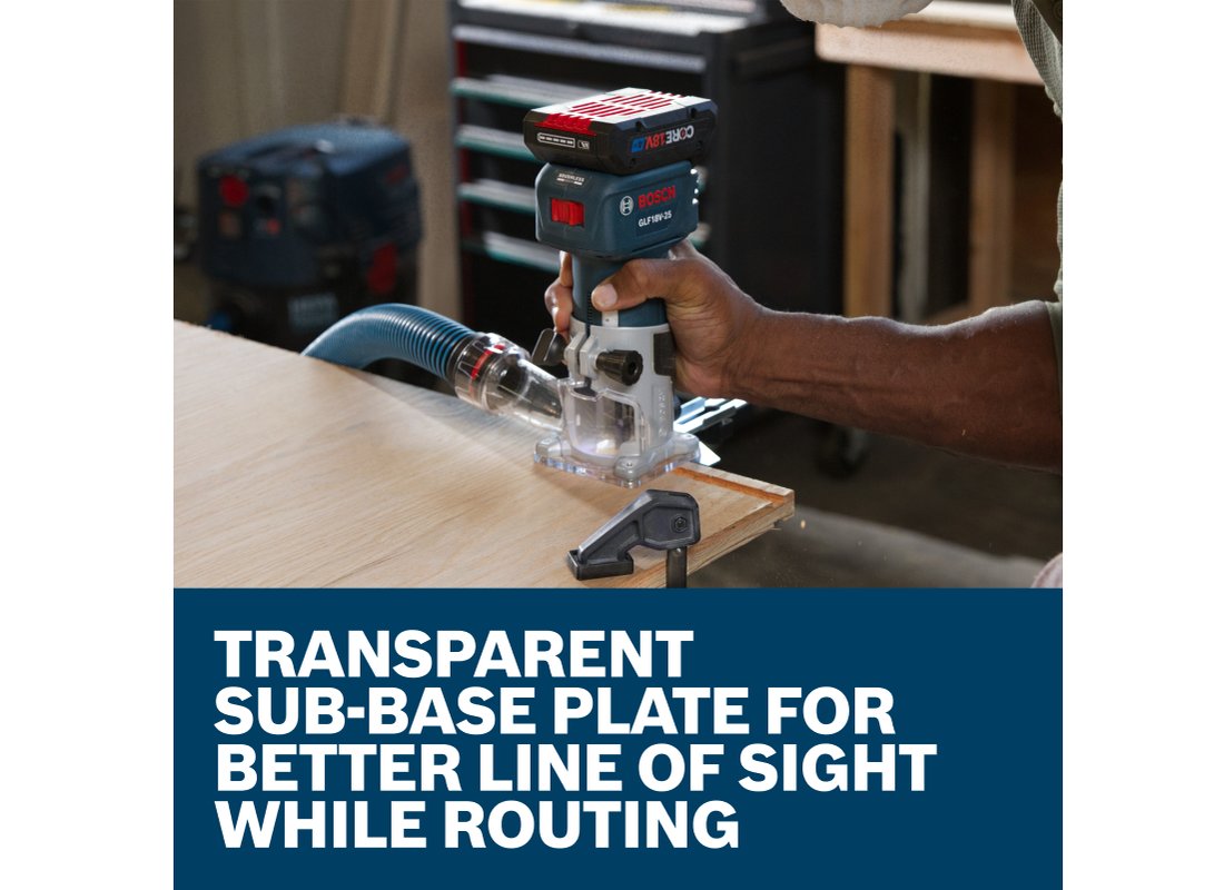 18V Laminate Trim Router