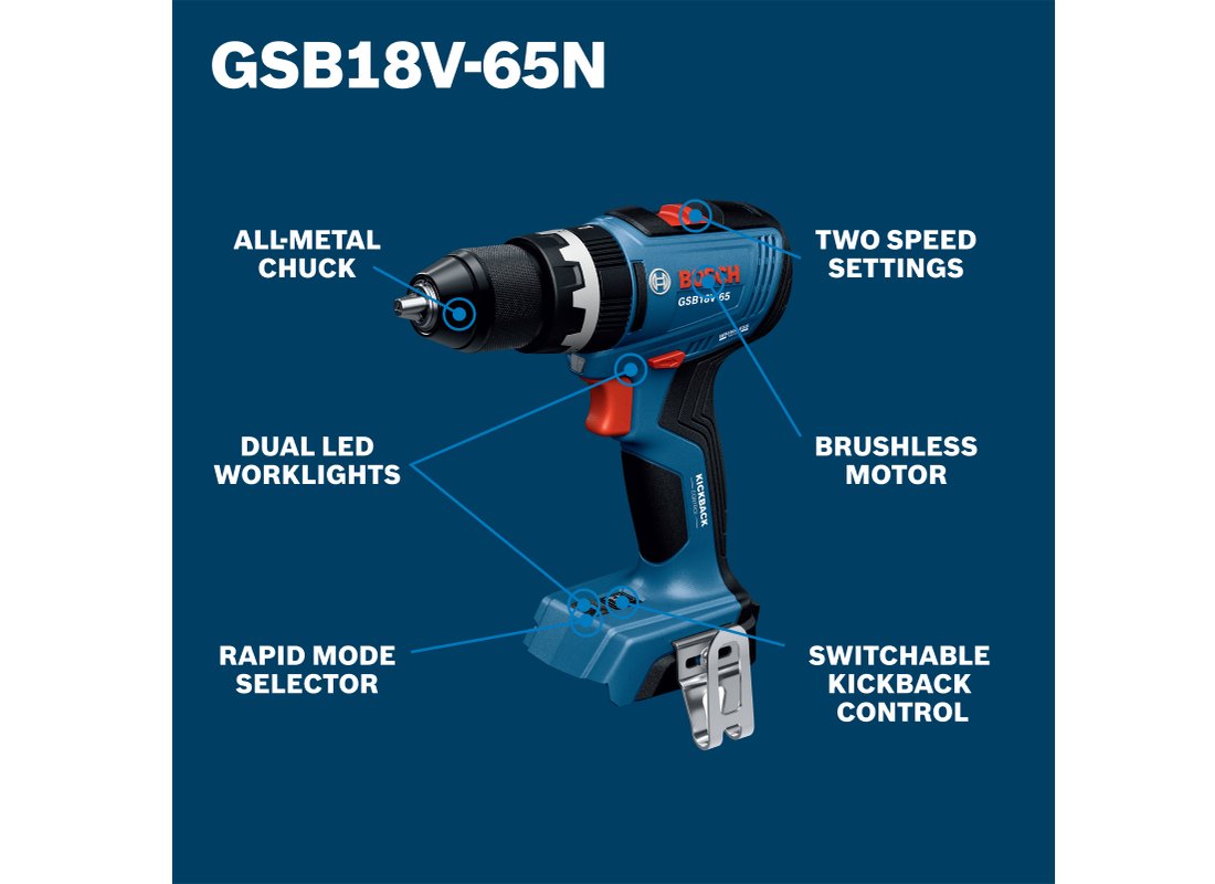 1/2 In. Brushless Hammer Drill/Driver (Bare Tool)