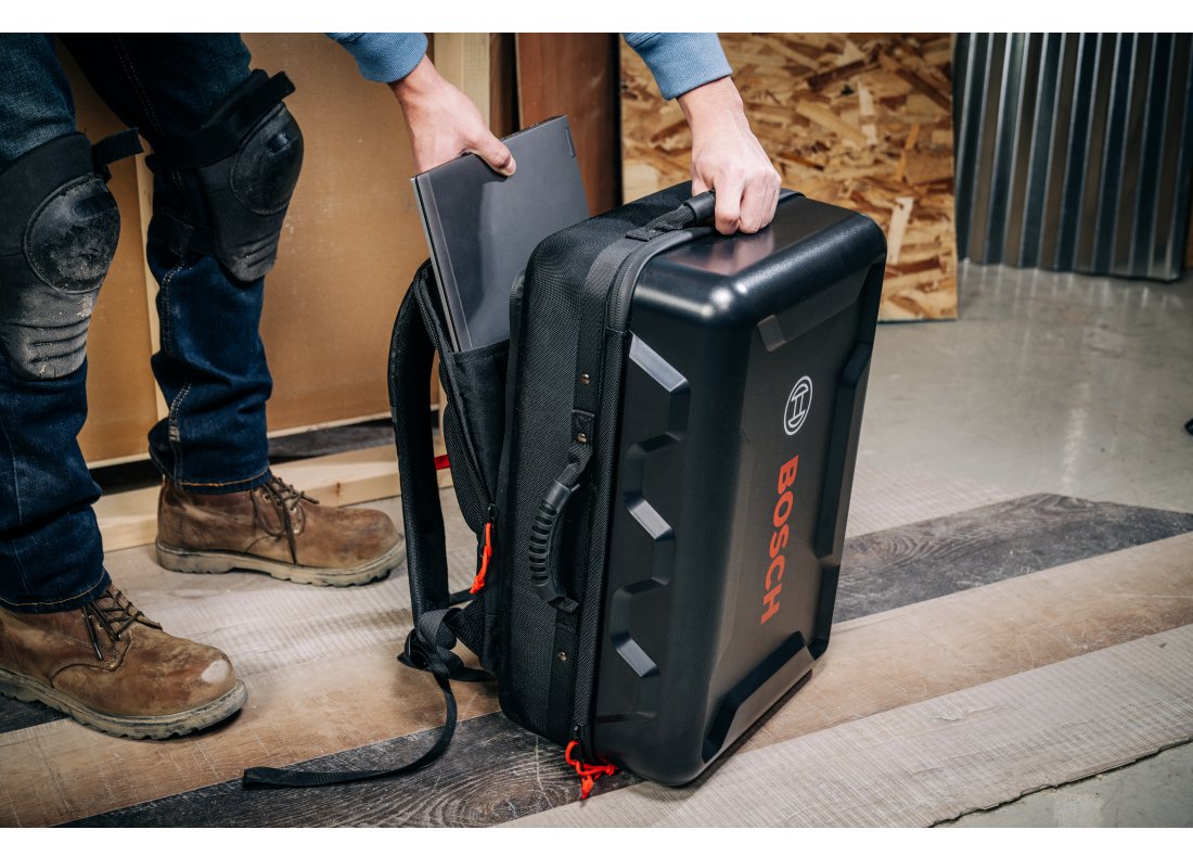 Sac à dos pour laser rotatif