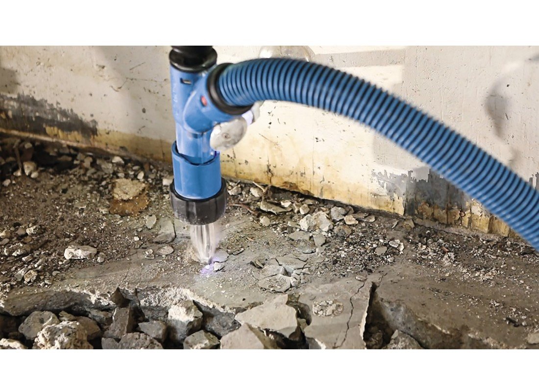 16 In. SDS-max® BlueCollar™ R-Tec Star Point Chisel with Dust Adapter