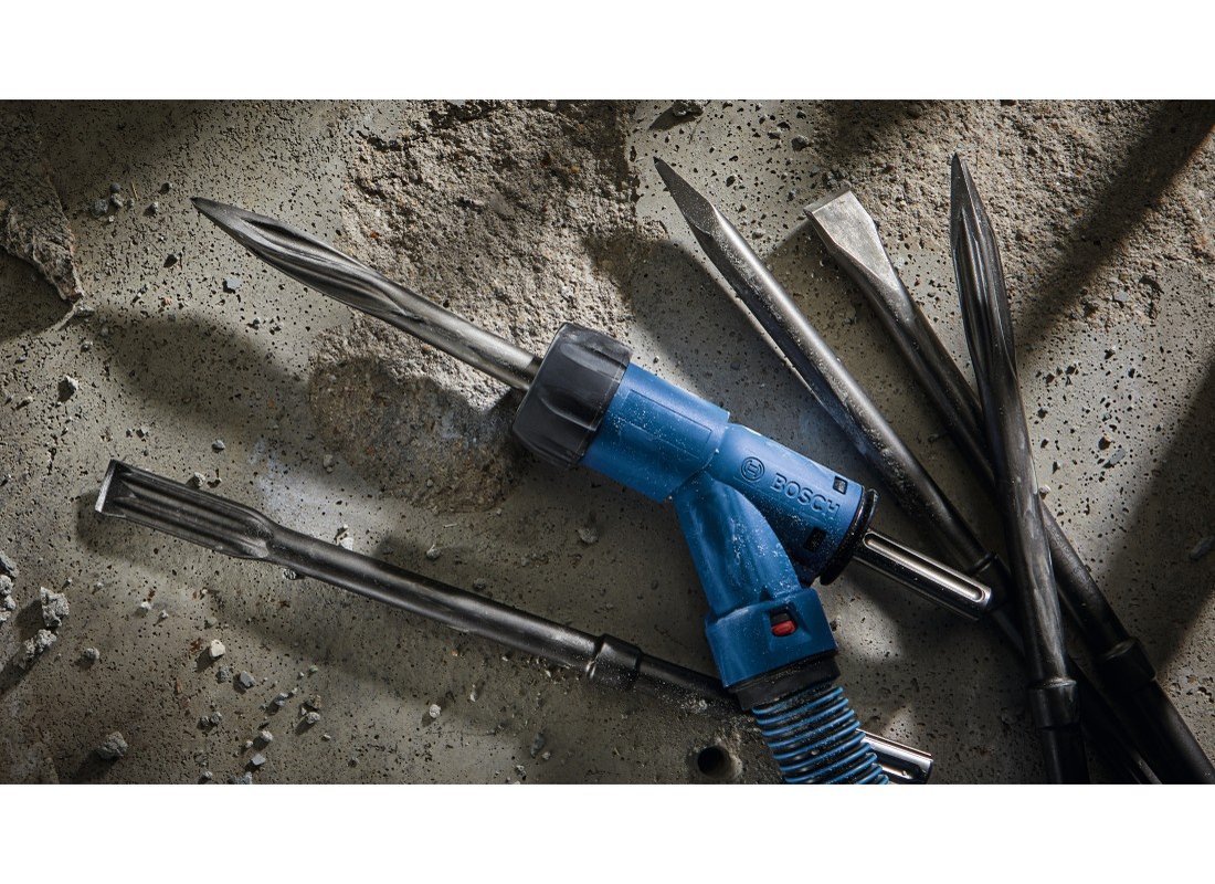 16 In. SDS-max® BlueCollar™ R-Tec Star Point Chisel with Dust Adapter