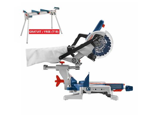 PROFACTOR™ 18V 7-1/4 In. Single-Bevel Slide Miter Saw Kit with (1) CORE18V 8 Ah High Power Battery