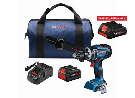 PROFACTOR™ 18V Connected-Ready 1/2 In. Hammer Drill/Driver Kit with (1) CORE18V® 8 Ah High Power Battery