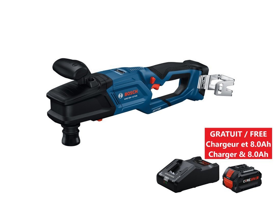 Perceuse à angle droit à couple élevé 18 V 7/16 po avec mandrin rapide (outil seul)