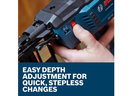 Agrafeuse à couronne moyenne sans balais 18 V de calibre 7/16