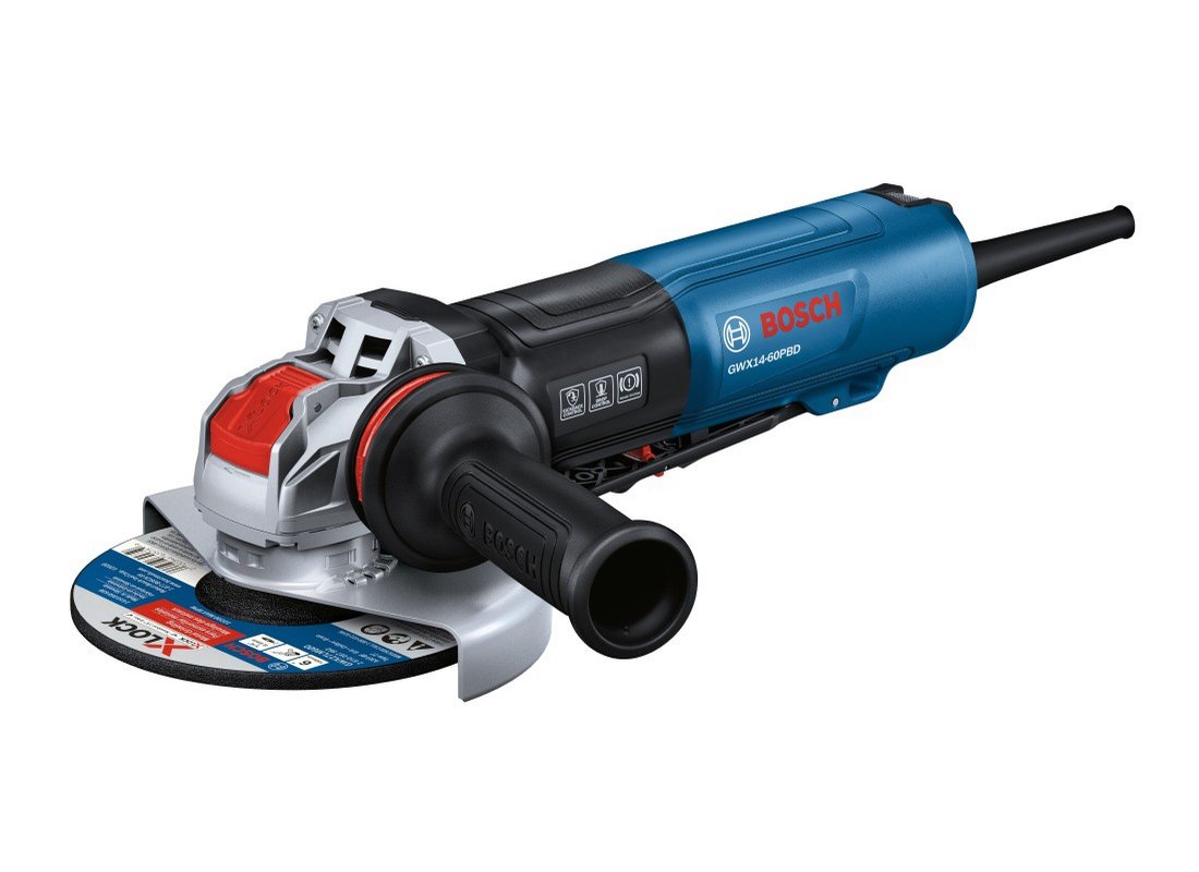 6 In. X-Lock™ Angle Grinder with Brake and No Lock-On Paddle Switch