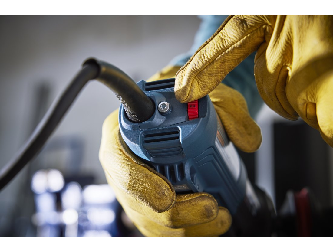 6 In. X-Lock™ Angle Grinder with Brake and No Lock-On Paddle Switch