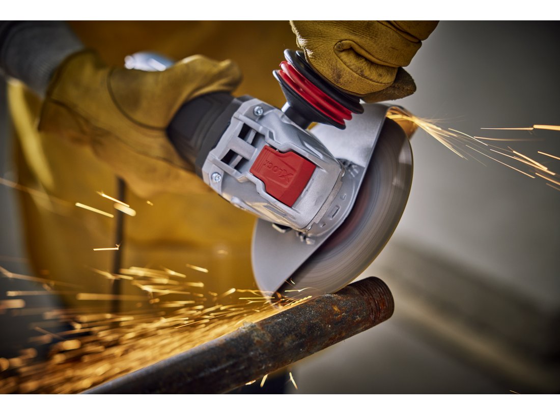 6 In. X-Lock™ Angle Grinder with Brake and No Lock-On Paddle Switch