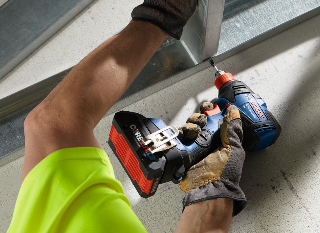 18V Two-In-One 1/4 In. and 1/2 In. Bit/Socket Impact Driver/Wrench Kit with 2 Ah Standard Power Battery