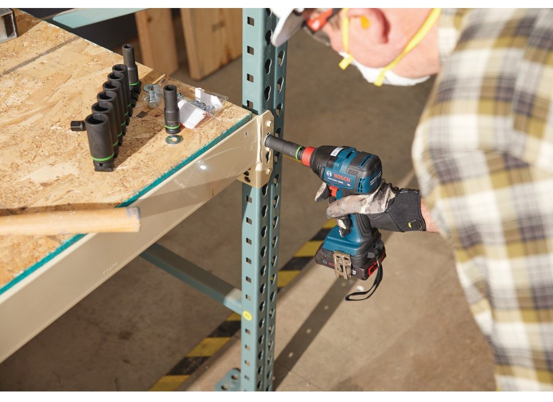 18V Two-In-One 1/4 In. and 1/2 In. Bit/Socket Impact Driver/Wrench Kit with 2 Ah Standard Power Battery