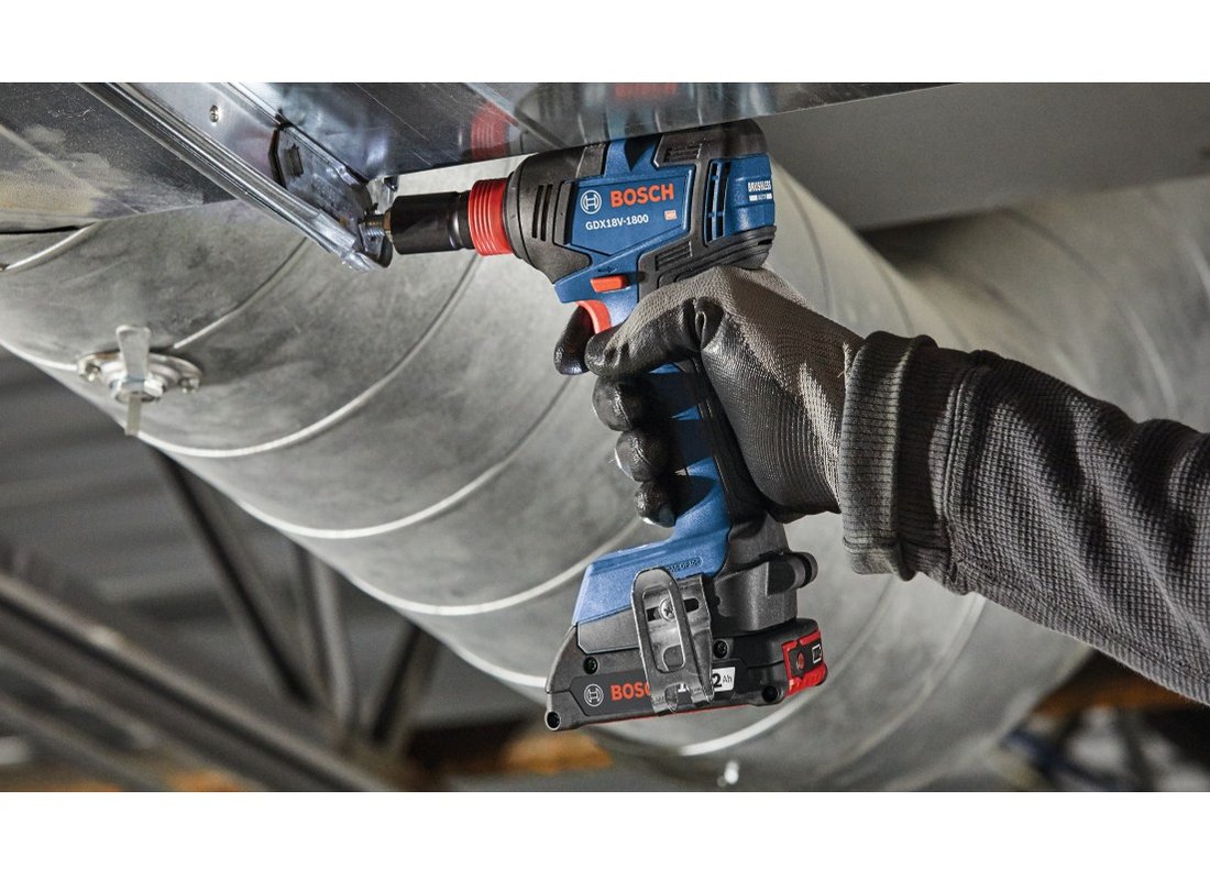 18V Two-In-One 1/4 In. and 1/2 In. Bit/Socket Impact Driver/Wrench Kit with 2 Ah Standard Power Battery