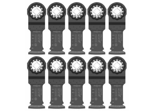 Lame plongeante bimétallique de 1-1/4 po pour outils polyvalents oscillants Starlock®, paquet de 10