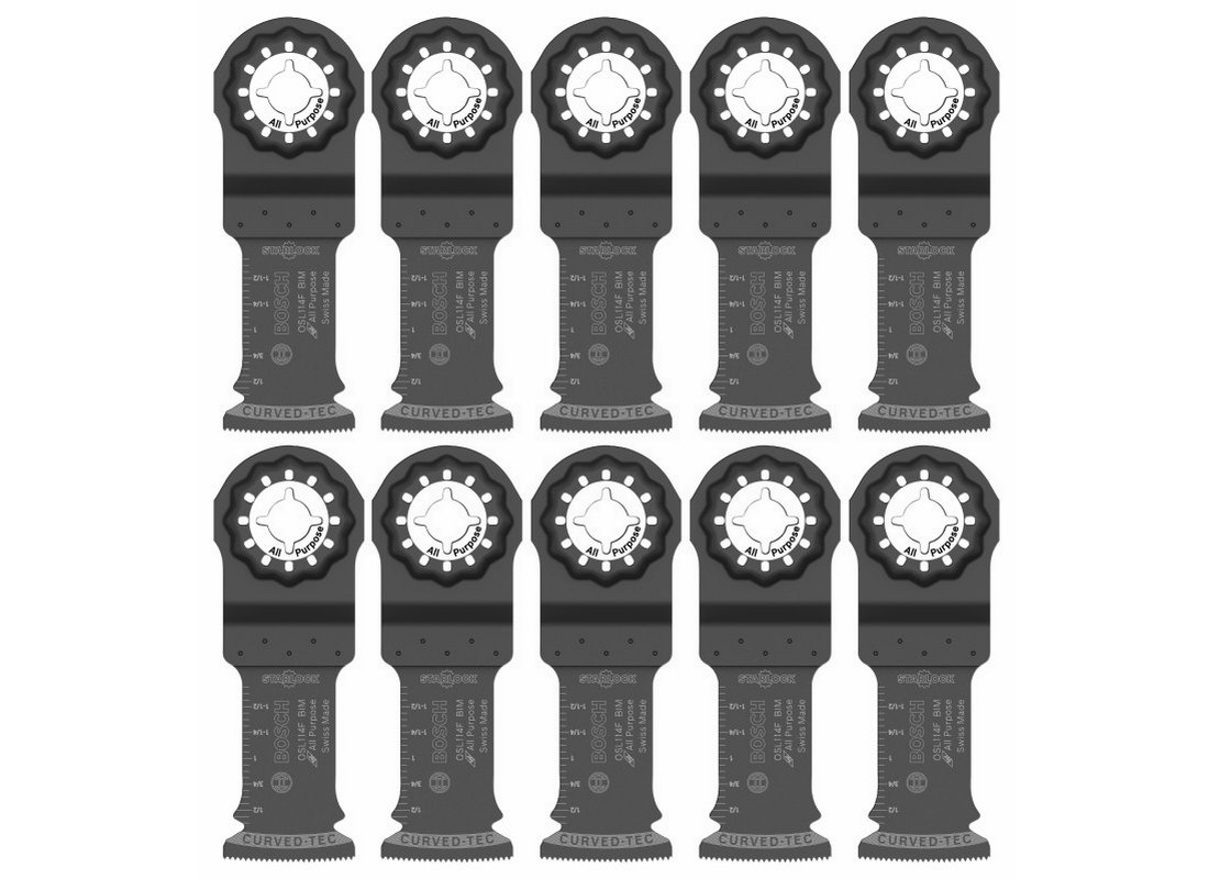 1-1/4 In. Starlock® Oscillating Multi Tool Bi-Metal Plunge Cut Blade 10 Pk.