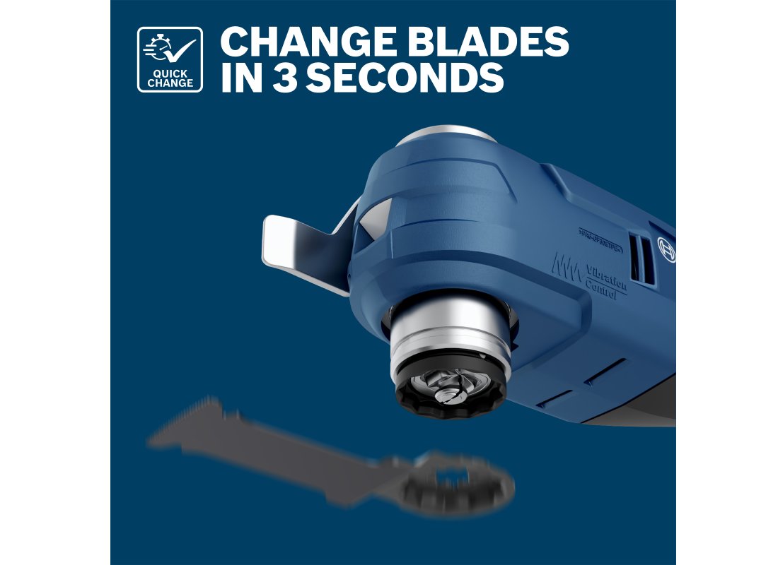 1-1/4 In. Starlock® Oscillating Multi Tool Bi-Metal Plunge Cut Blade 10 Pk.