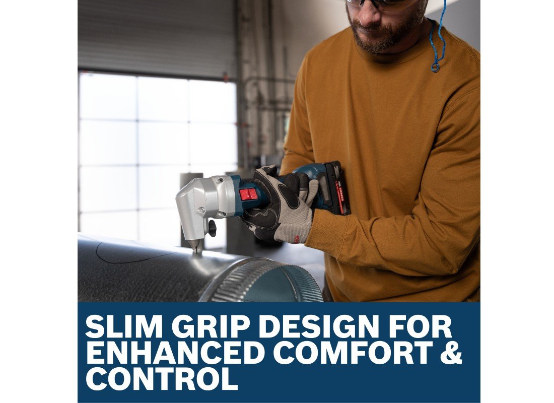 18V 16-Gauge Nibbler Lock-On Slide Switch